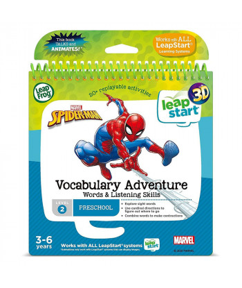Leapfrog Leapstart 3d Marvel Spiderman Activity Book