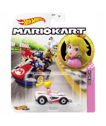 Wheels Mario Kart Peach Pwing Diecast Car