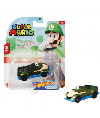 Wheels Super Mario Character Cars Luigi