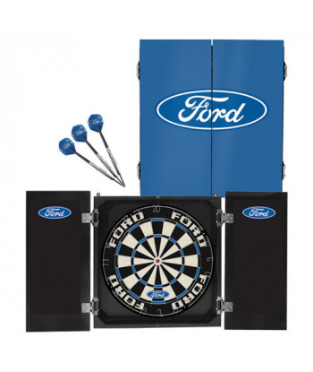Ford Championship Dartboard Cabinet Set