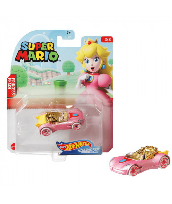 Wheels Super Mario Character Cars Princess Peach