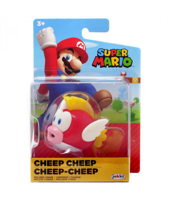 World Of Nintendo Super Mario Cheep Cheep 2 5 Inch Figure