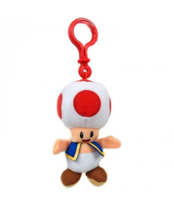 World Of Nintendo Toad Hanger Plush