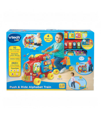 Vtech Push Ride Alphabet Train Ridealong Toy
