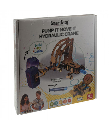 Smartivity Pump It Move It Hydraulic Crane Educational Toy