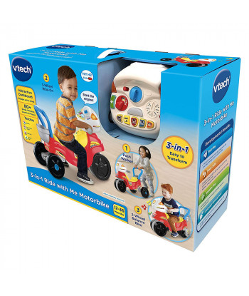 Vtech 3in1 Ride With Me Motorbike