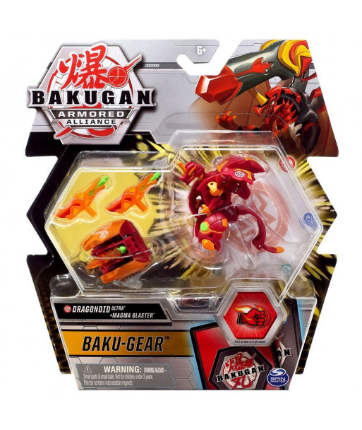 Bakugan Armored Alliance Dragonoid Ultra MAGMA Blaster Baku-gear B900 for sale online