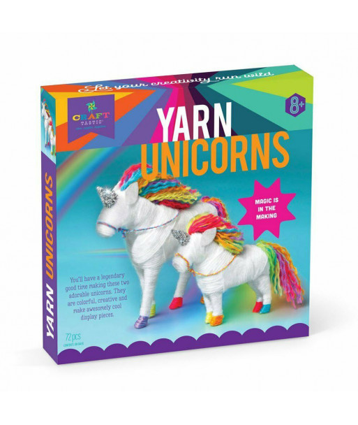 Crafttastic Yarn Unicorns Craft Kit