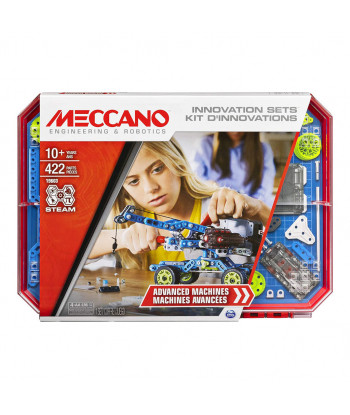 Meccano Set 7 Advanced Machines Building Set In Case
