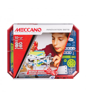 Meccano Set 5 Motorized Movers Building Set In Case