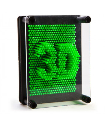3d Pin Art Neon Green