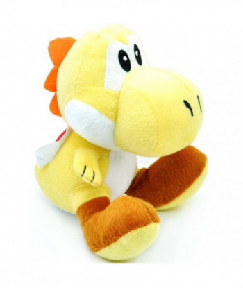 18cm Yoshi Plush Super Mario Bros Soft Stuffed Dragon Toys Yellow