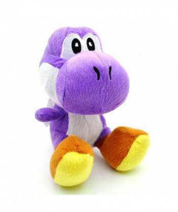18cm Yoshi Plush Super Mario Bros Soft Stuffed Dragon Toys Purple