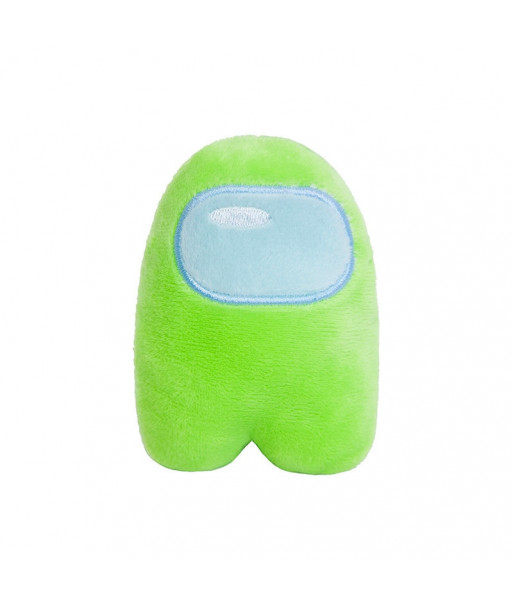 10cm Among Us Plush Soft Stuffed Musical Game Squeeze Plush Green