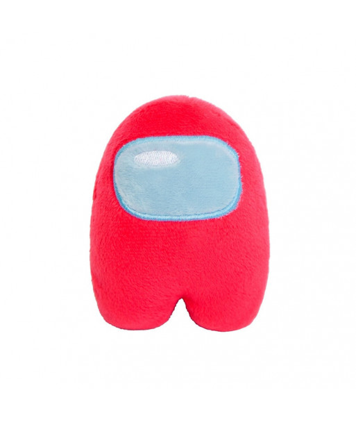 10cm Among Us Plush Soft Stuffed Musical Game Squeeze Plush Red