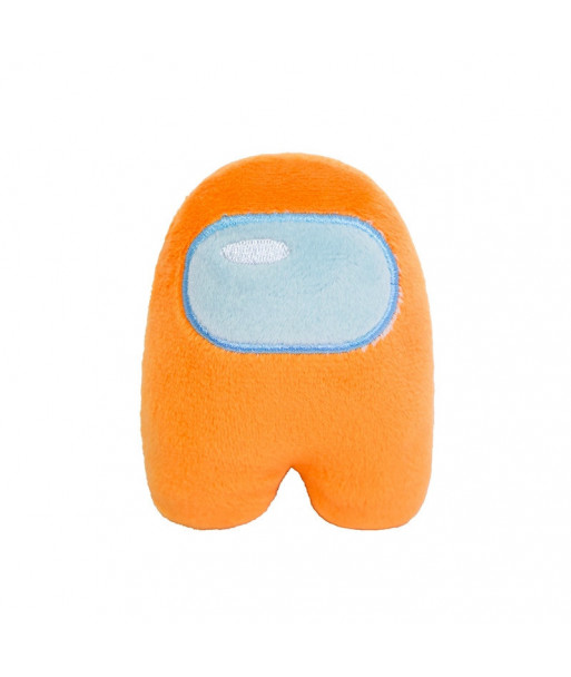 10cm Among Us Plush Soft Stuffed Musical Game Squeeze Plush Orange