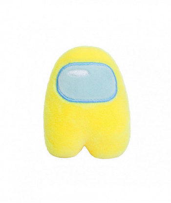 10cm Among Us Plush Soft Stuffed Musical Game Squeeze Plush Yellow