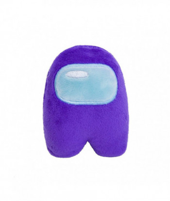 10cm Among Us Plush Soft Stuffed Musical Game Squeeze Plush Purple