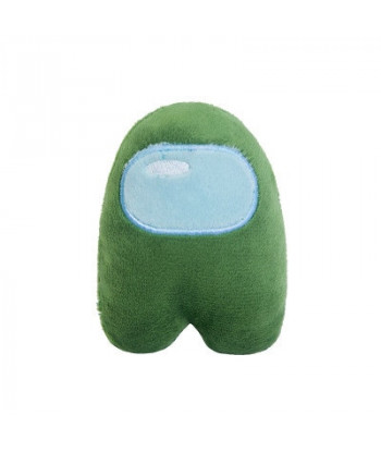 10cm Among Us Plush Soft Stuffed Musical Game Squeeze Plush Dark Green