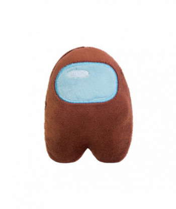 10cm Among Us Plush Soft Stuffed Musical Game Squeeze Plush Brown
