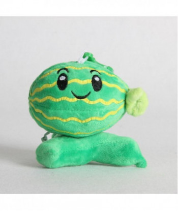 10cm Green Melon Plants Vs Zombies Plush Pvz Pendant Soft Stuffed Toys