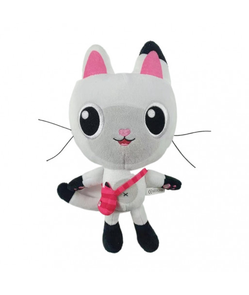 Gabby Doll House Cat Plush Stuffed Toy White