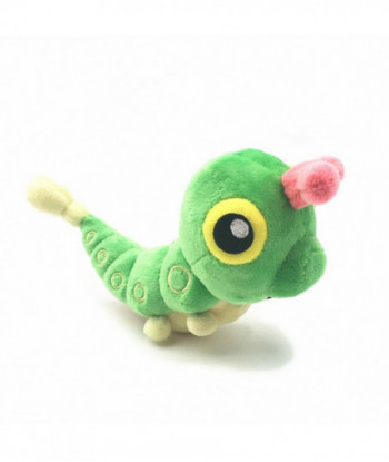 12cm Pokemon Caterpie Green Caterpillar Plush Stuffed Soft Toy